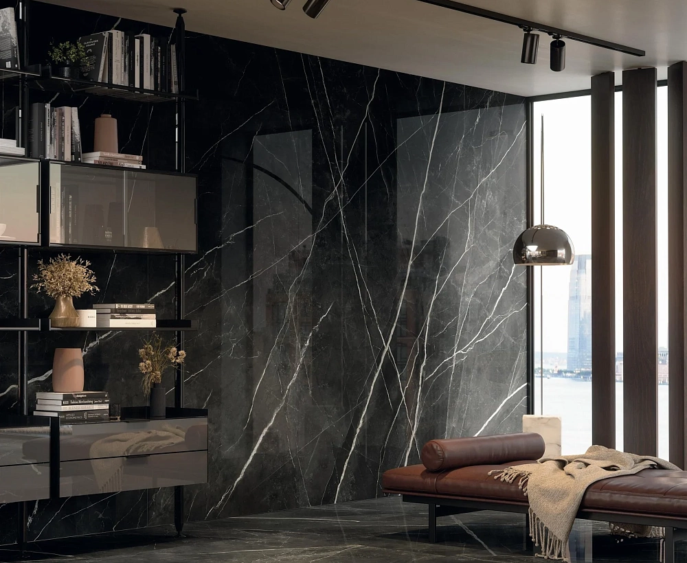 Marvel Gala | Calacatta Black - Crystal White