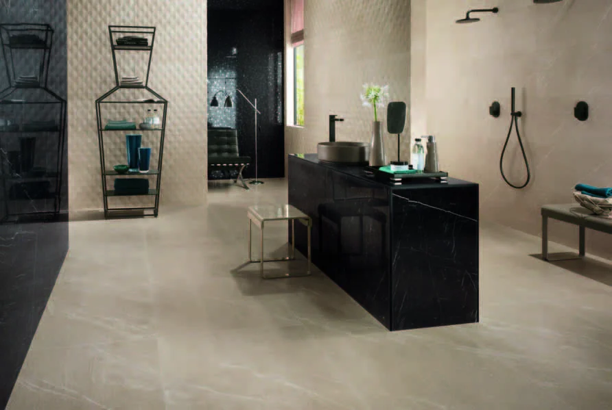 Marvel Stone | Desert Beige - Nero Marquina
