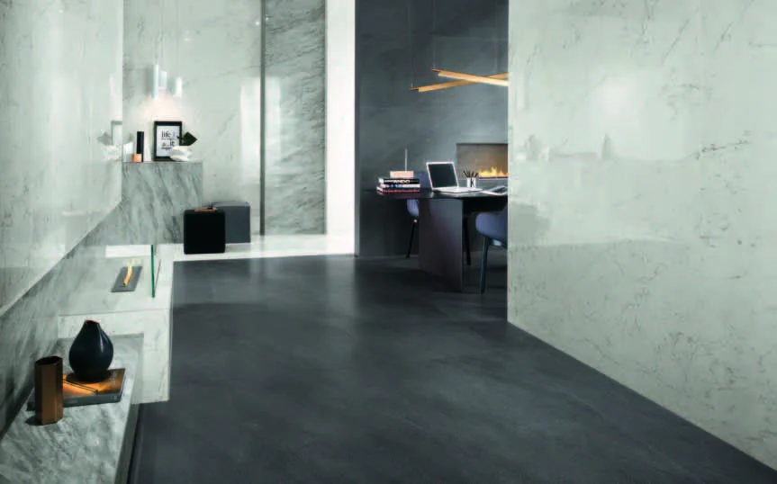 Marvel Stone | Carrara Pure - Bardiglio Grey - Basaltina Volcano